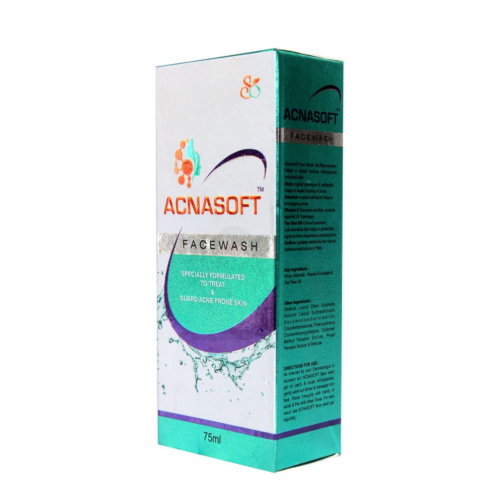 Acnasoft Facewash 75ml  