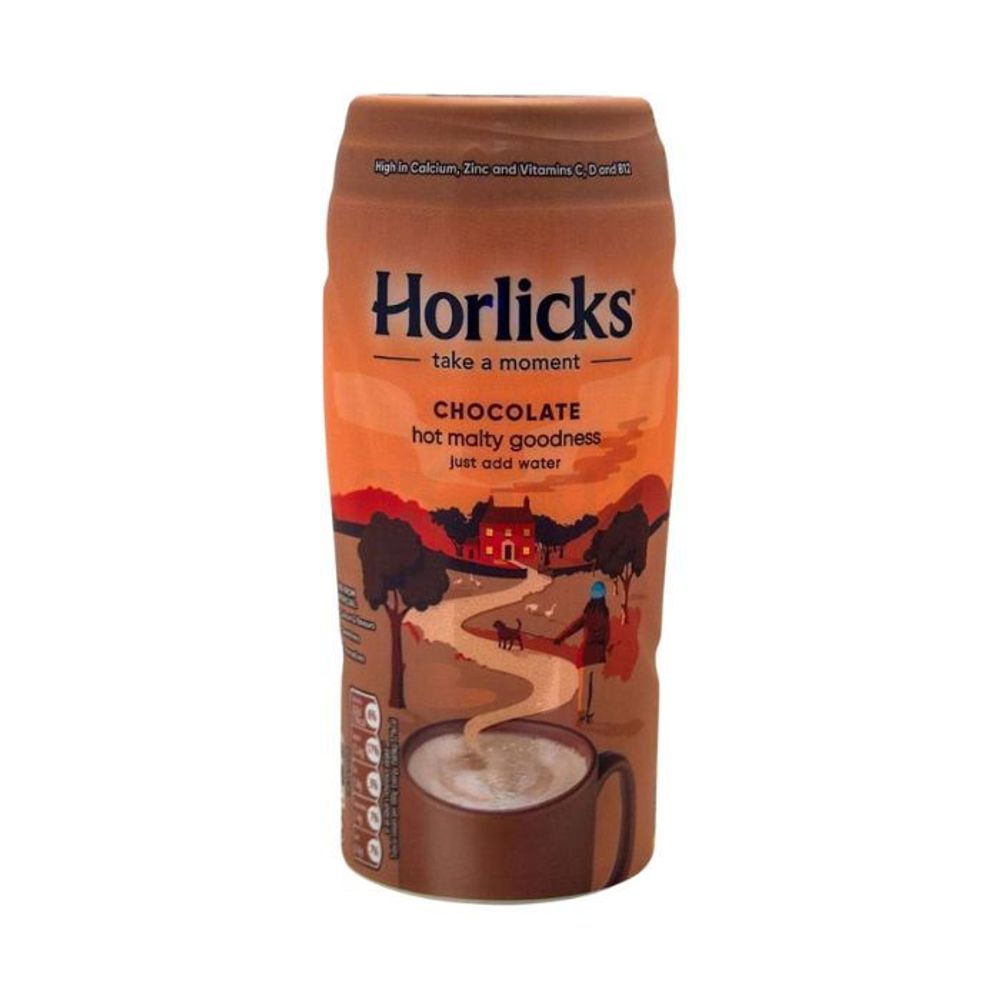 Horlicks Chocolate Hot Malty Goodness 500gm Jar  