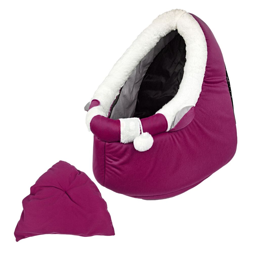 Cute Cat House Very Comfortable & Sleeping Color Purple Size-L  