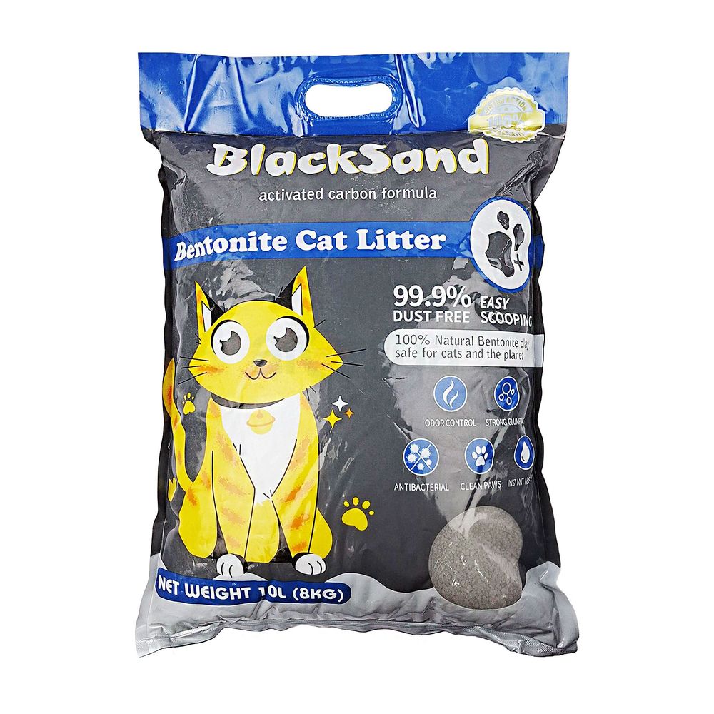Blacksand Bentonite Cat Litter - 10L (8KG)  