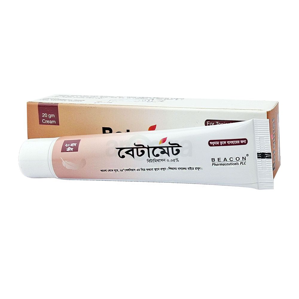 Betamet Cream 20gm 0.05% cream