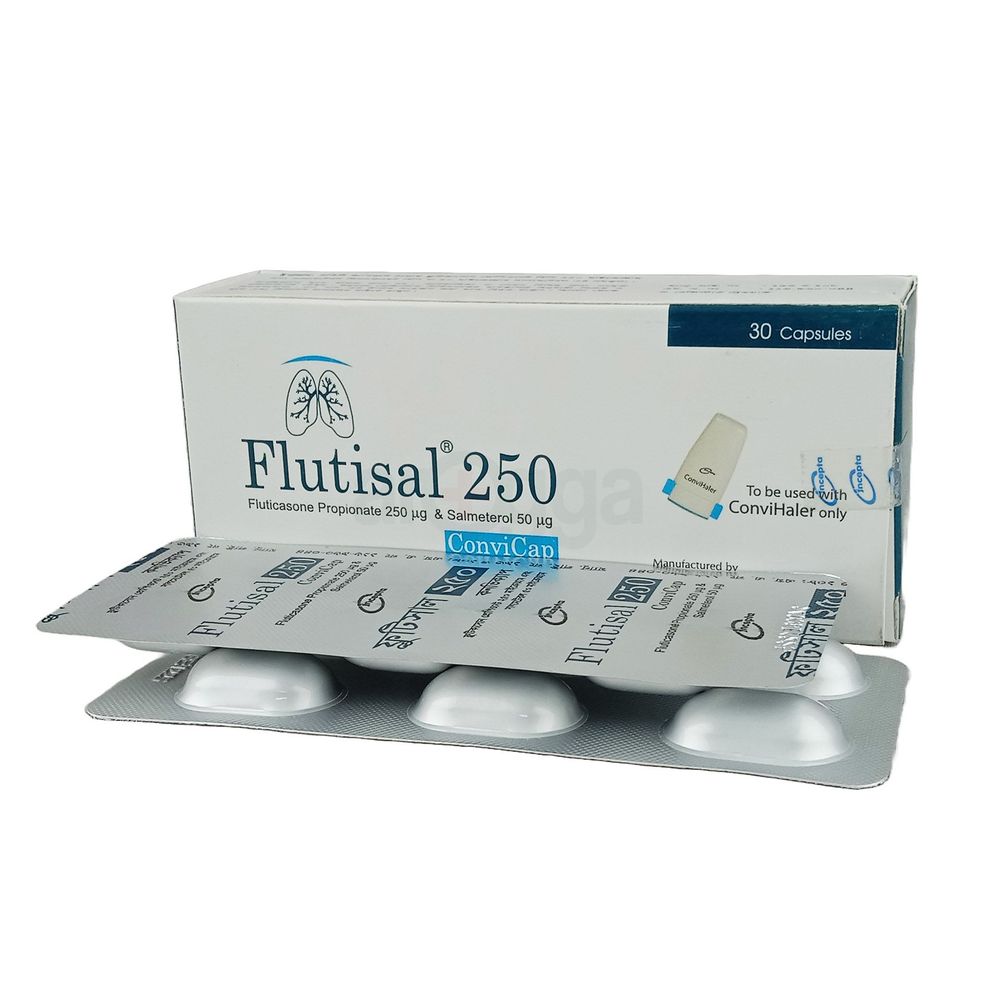 Flutisal 250 Convicap 50mcg+250mcg Capsule