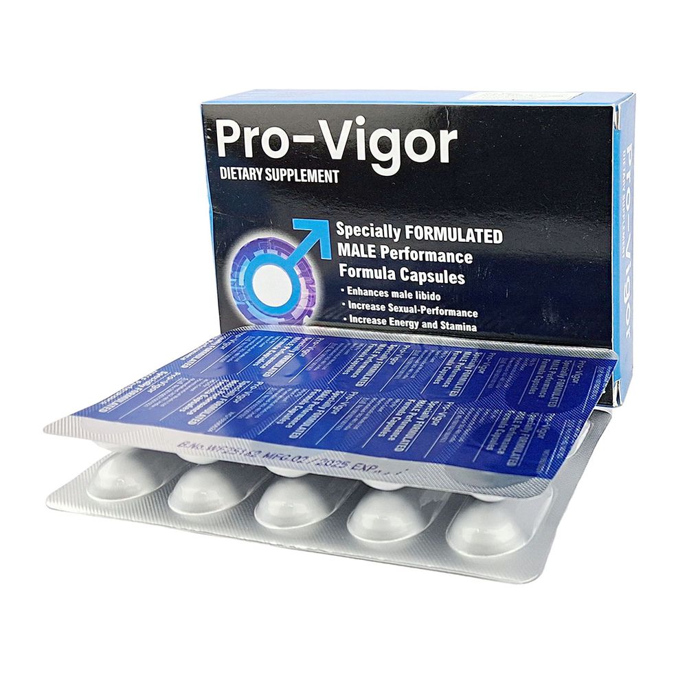 Pro-Vigor Male Performance Formula Capsules  