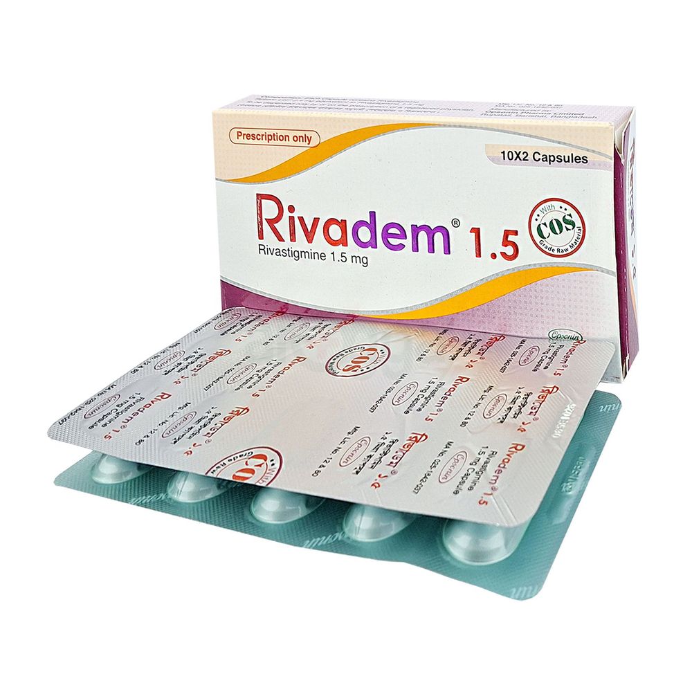Rivadem 1.5 1.5mg tablet