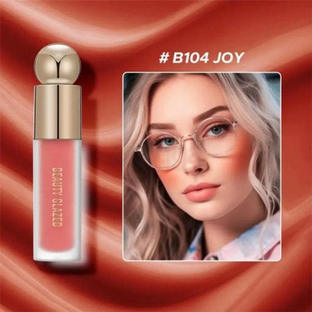 Beauty Glazed Weightless Creme Liquid Blush 104 - Joy  