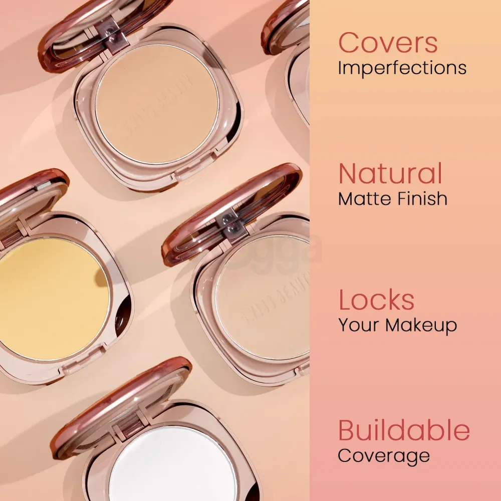 Swiss Beauty Matte & Set Duo Oil Free Compact Powder - Ivory 01  