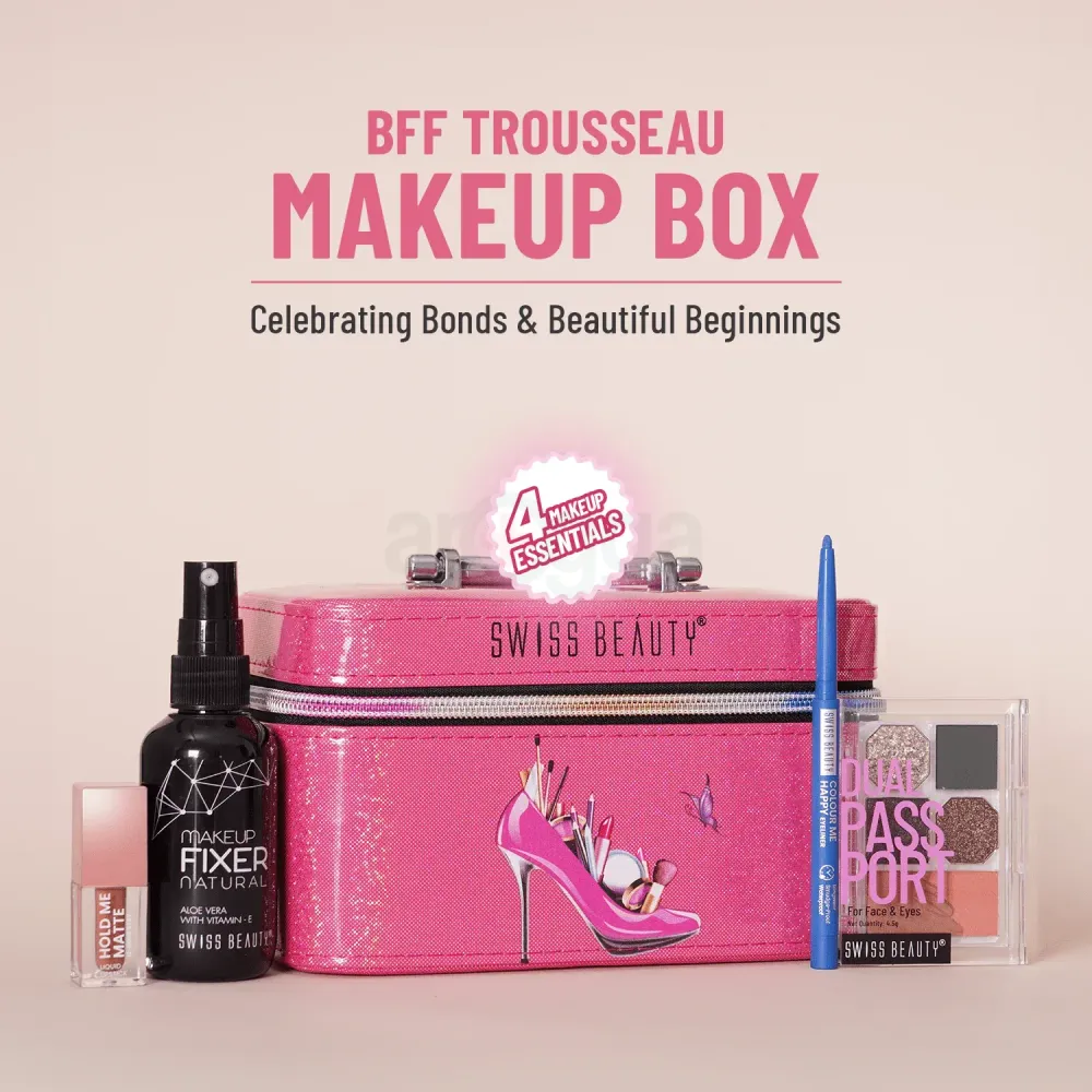 Swiss Beauty Vanity Box Mixed Color Medium Size - Multicolor  