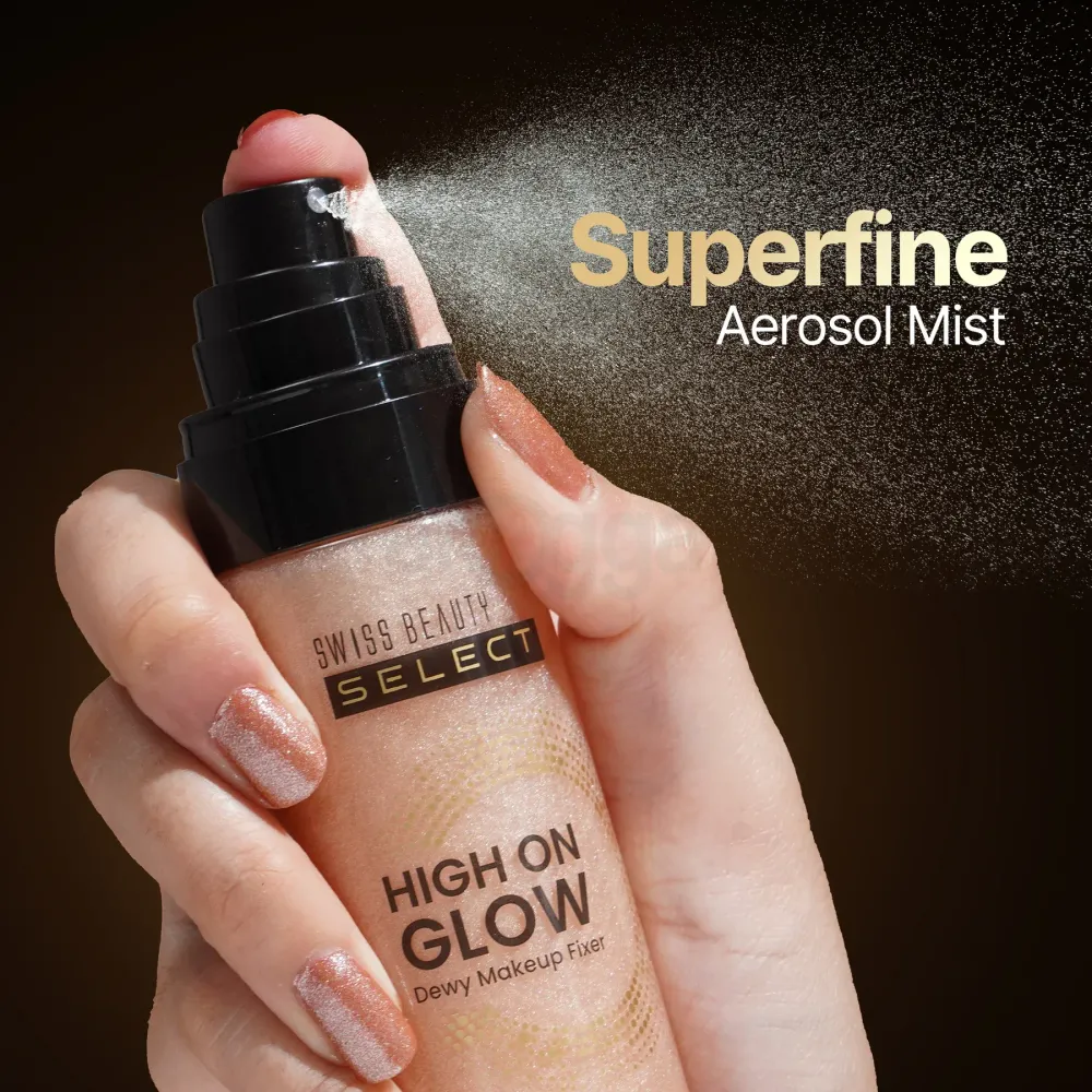 Swiss Beauty Select High On Glow Daily Makeup Fixer  