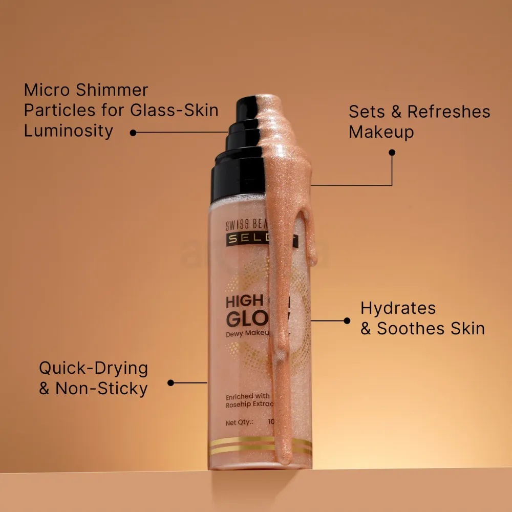 Swiss Beauty Select High On Glow Daily Makeup Fixer  