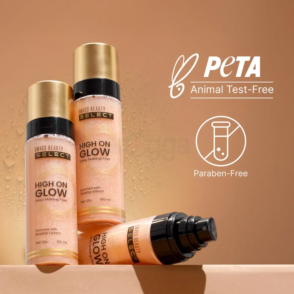 Swiss Beauty Select High On Glow Daily Makeup Fixer  