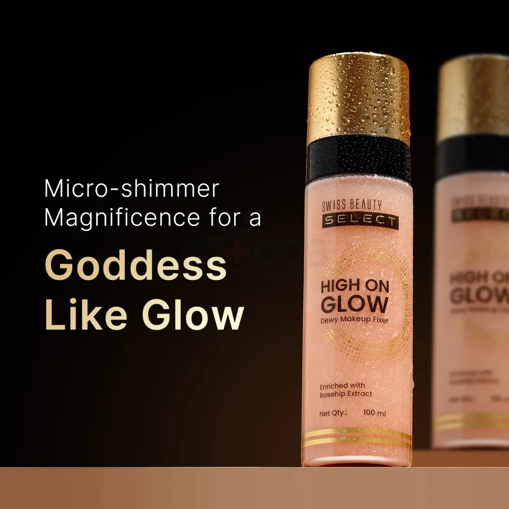 Swiss Beauty Select High On Glow Daily Makeup Fixer  