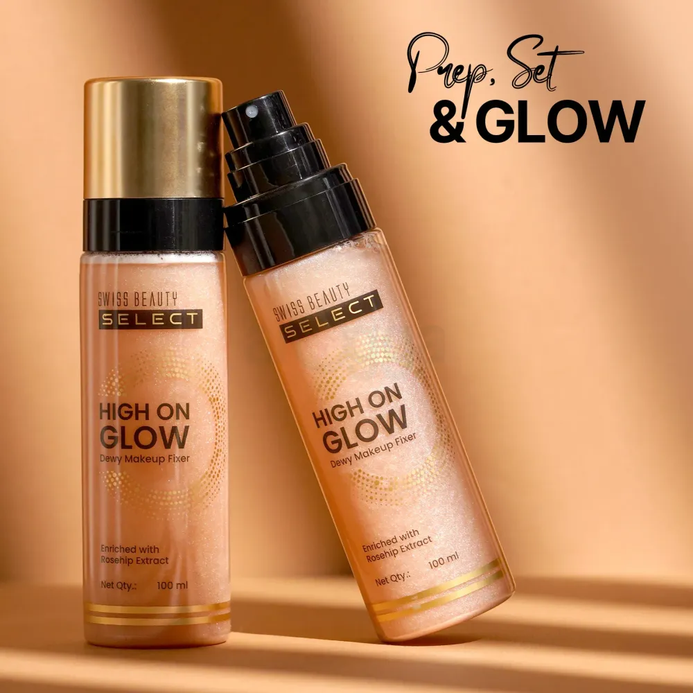 Swiss Beauty Select High On Glow Daily Makeup Fixer  