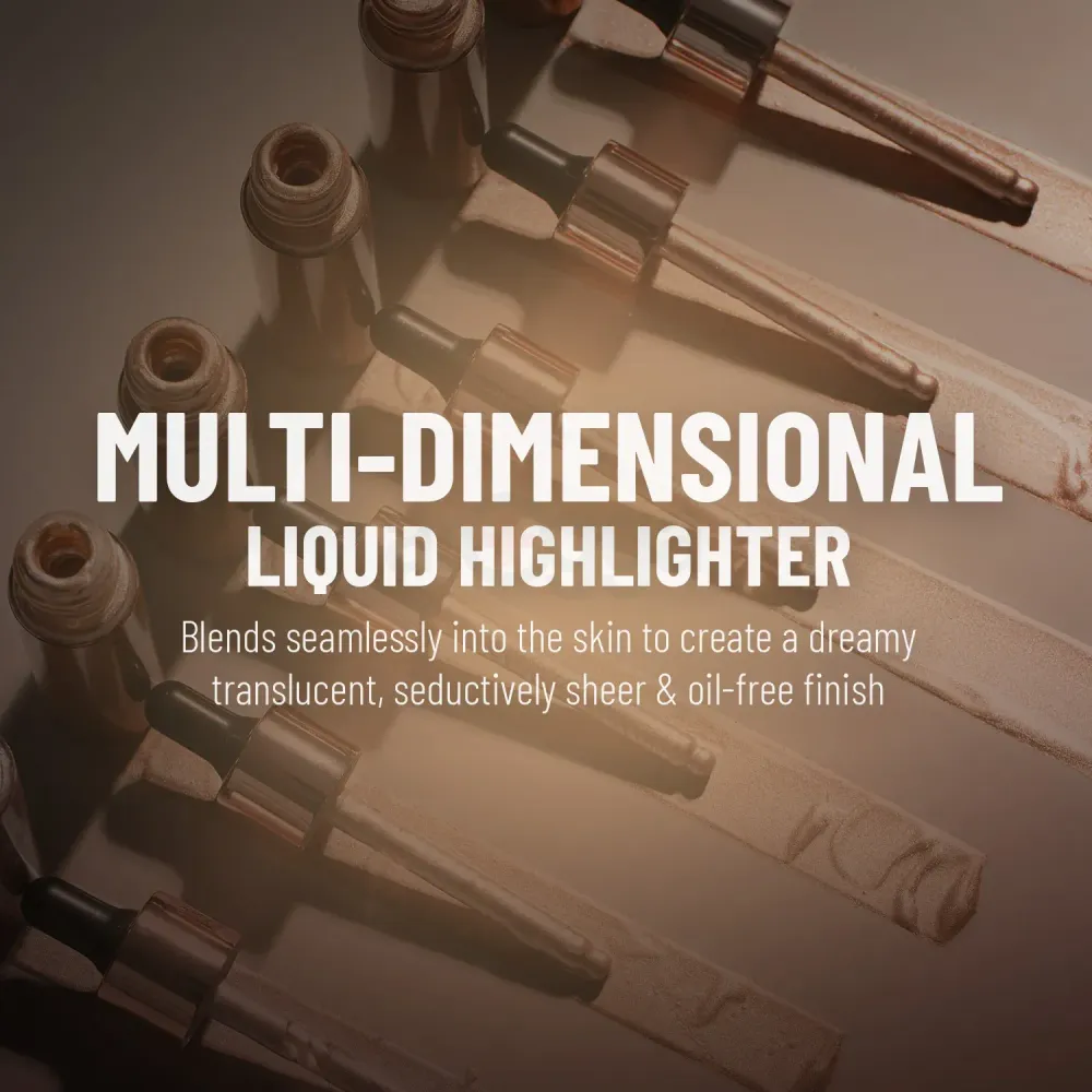 Swiss Beauty Liquid Highlighter Drop & Glow - 02 Gold  