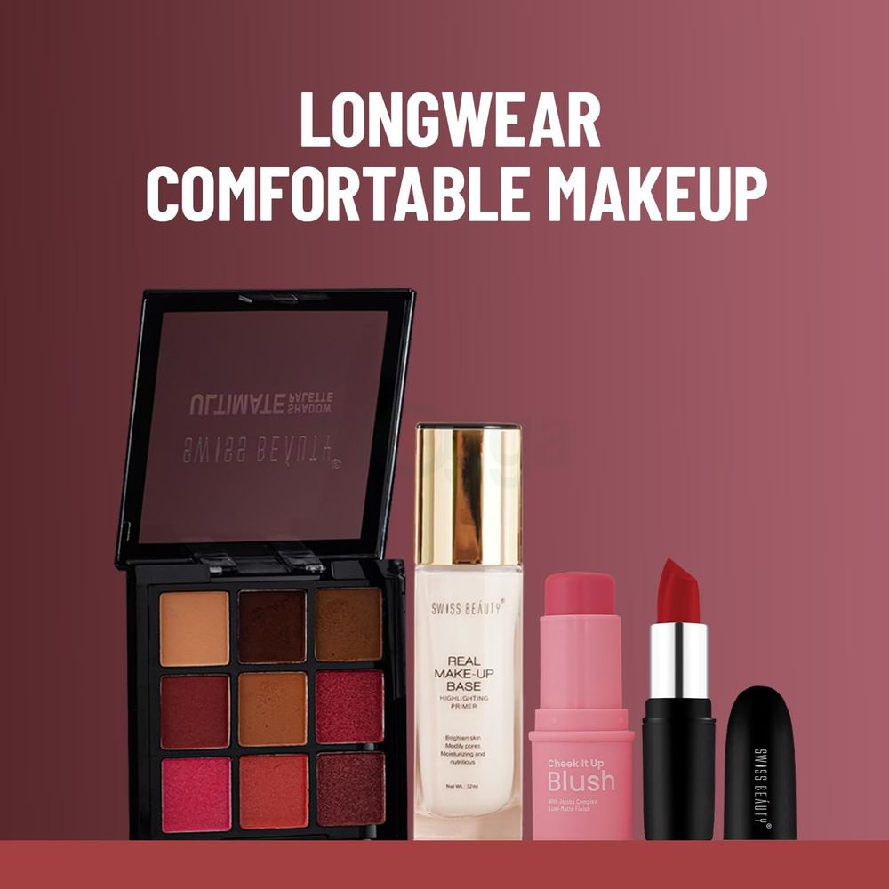 Swiss Beauty Pure Matte Lipstick Red Wine 224  