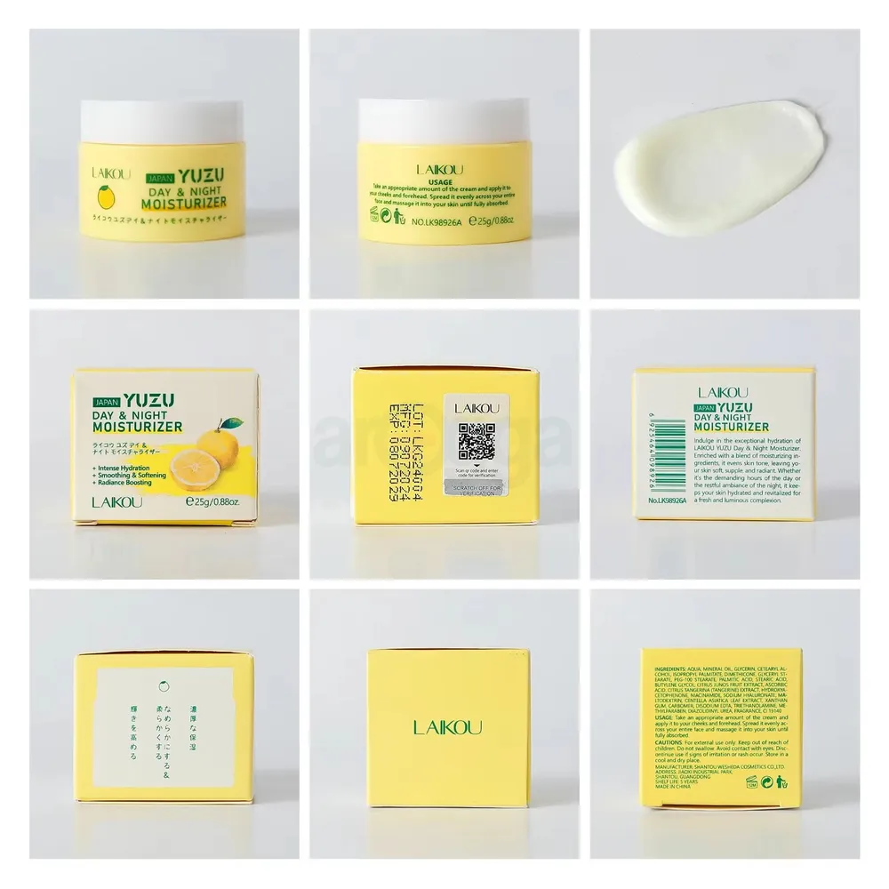 Laikou Yuzu Day & Night Moisturizer  