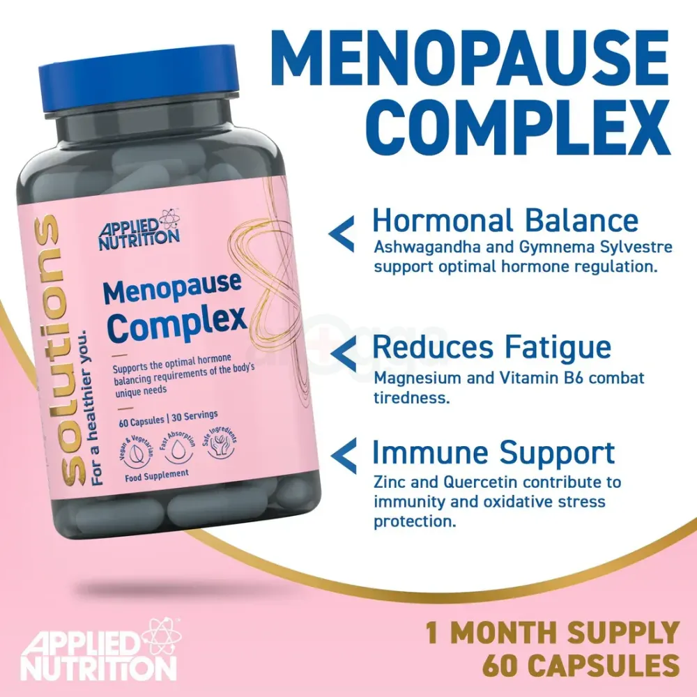 Applied Nutrition Menopause Complex Solutions 60 Capsules  