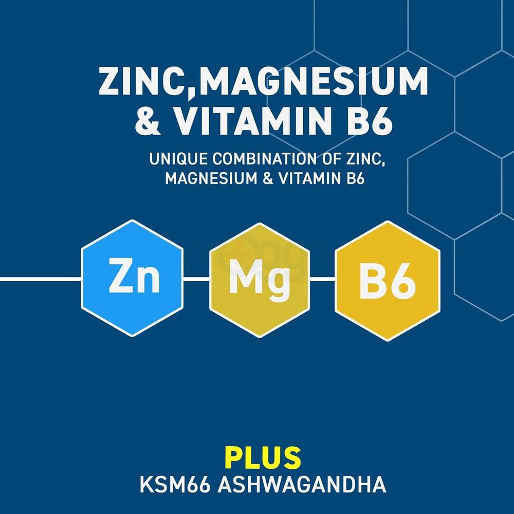 Applied Nutrition Zinc Magnesium & Vitamin B6 with Ashwagandha  