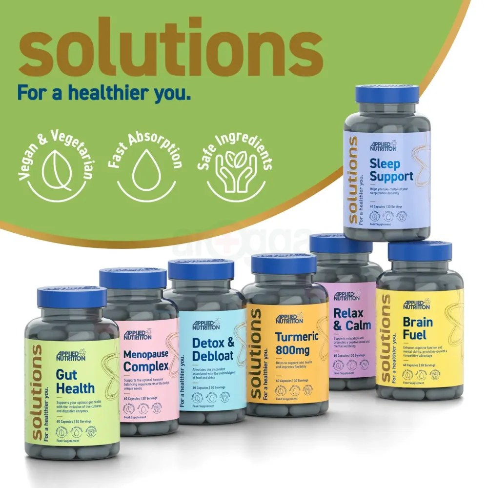Applied Nutrition Gut Health Solutions 60 Capsules  