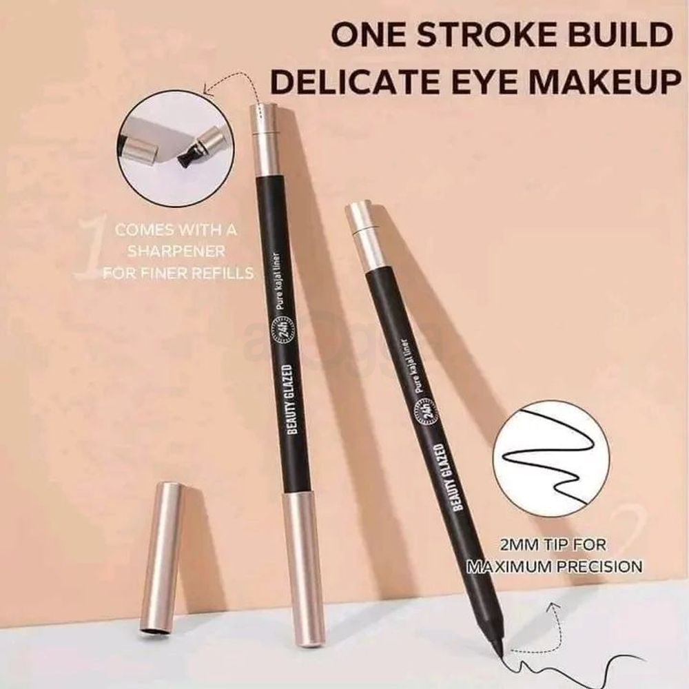 Beauty Glazed Pure Kajal Liner Black  