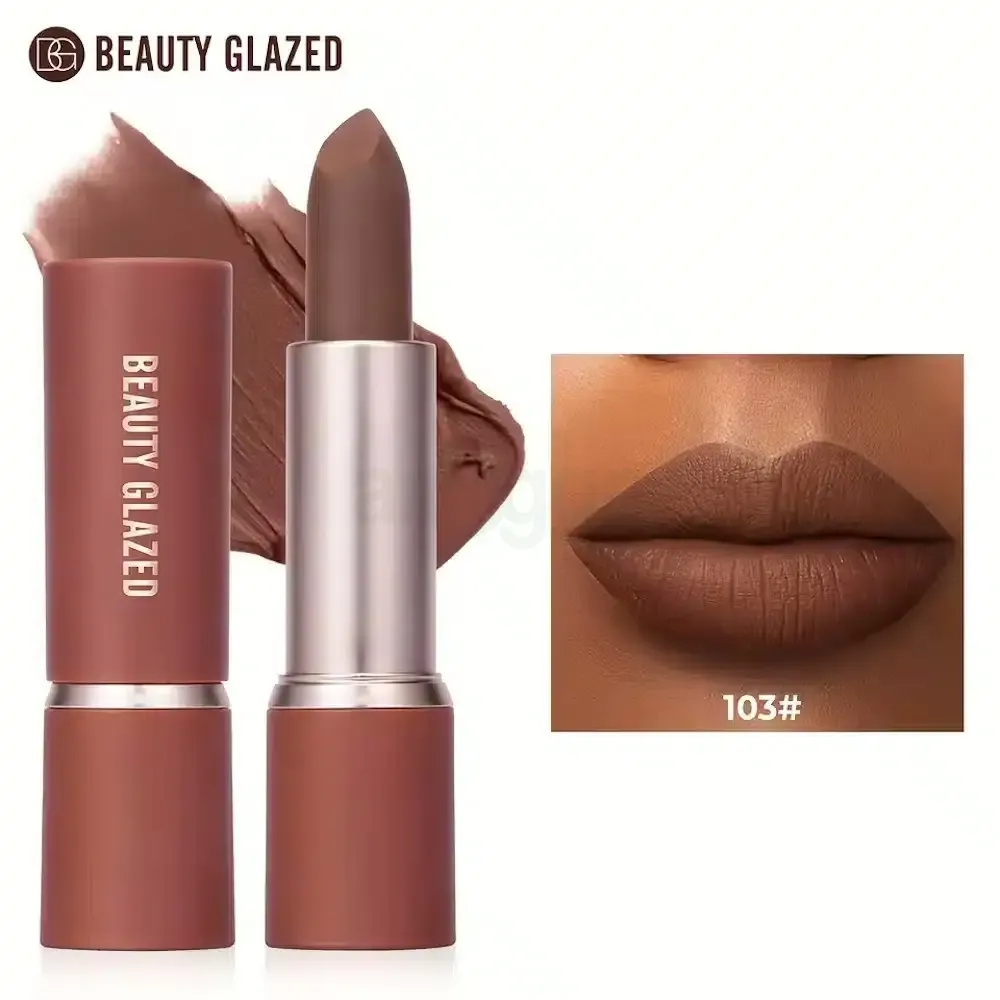Beauty Glazed Modern Matte Long Lasting Lipstick Color - 103  
