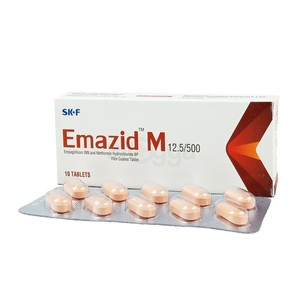 Emazid M 12.5/500 12.5mg+500mg tablet