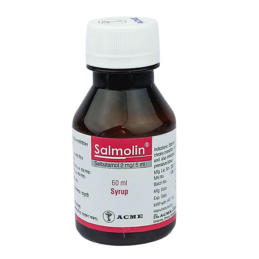 Salmolin 2mg/5ml syrup