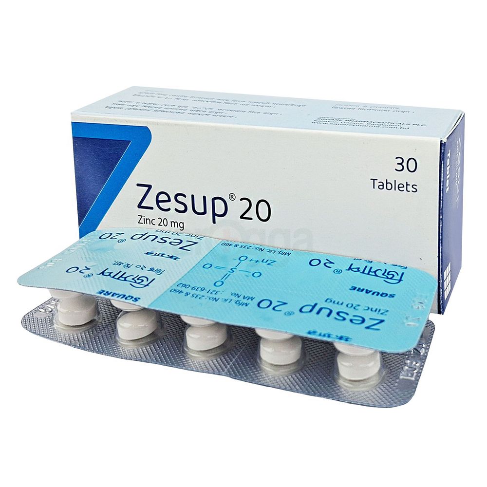Zesup 20mg tablet