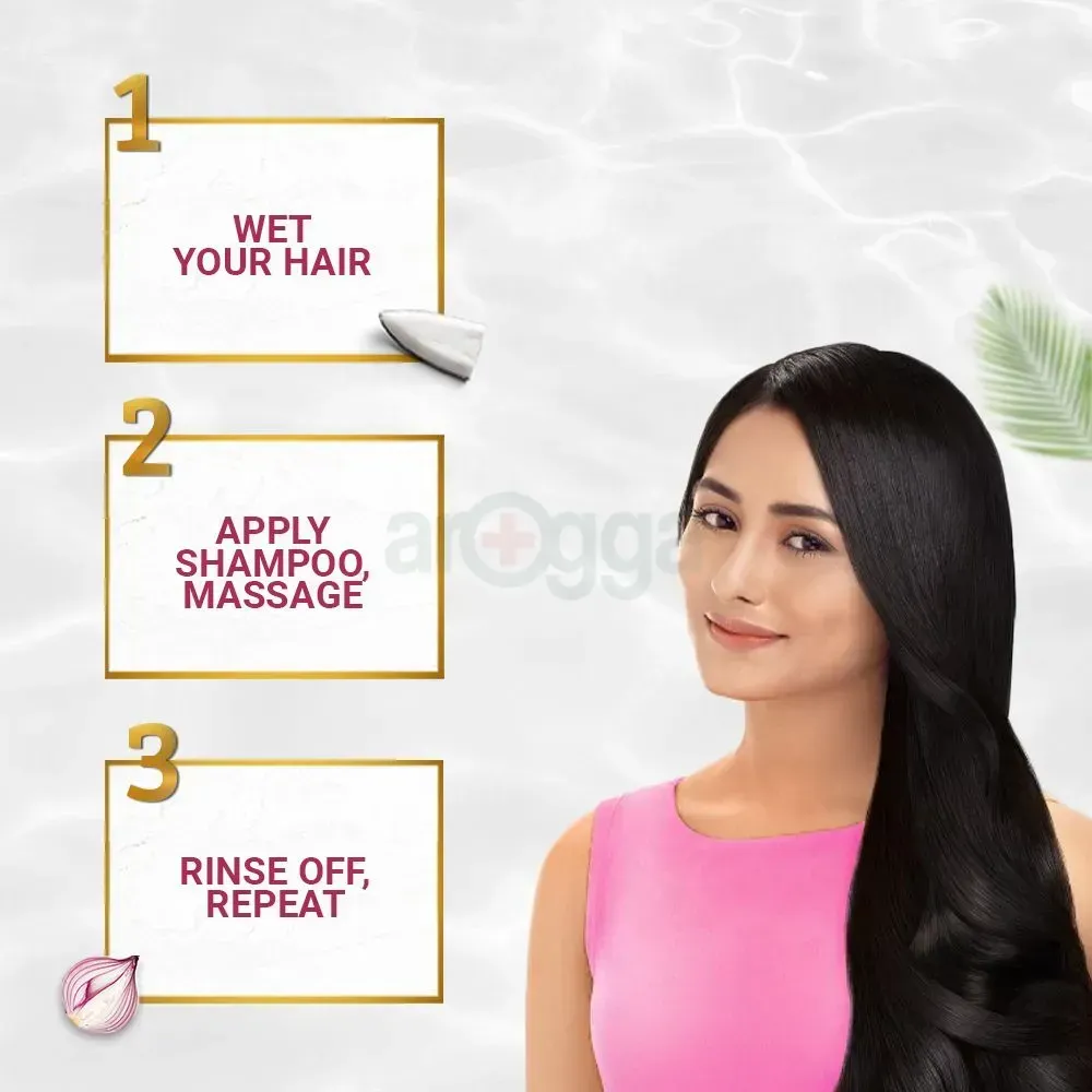 Parachute Naturale Shampoo Onion Advanced Hair Fall Control 320ml  