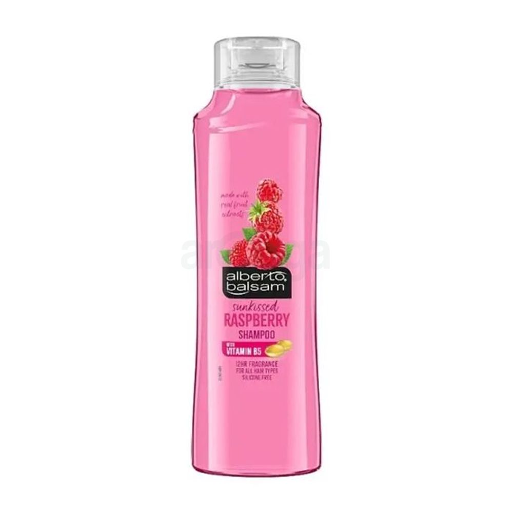 Alberto Balsam Raspberry Fragrance Shampoo with Vitamin B5 for All Hair Type  
