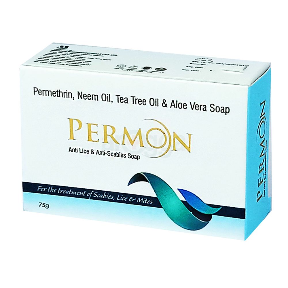 Permon Anti Lice & Anti-Scabies Soap 75gm  