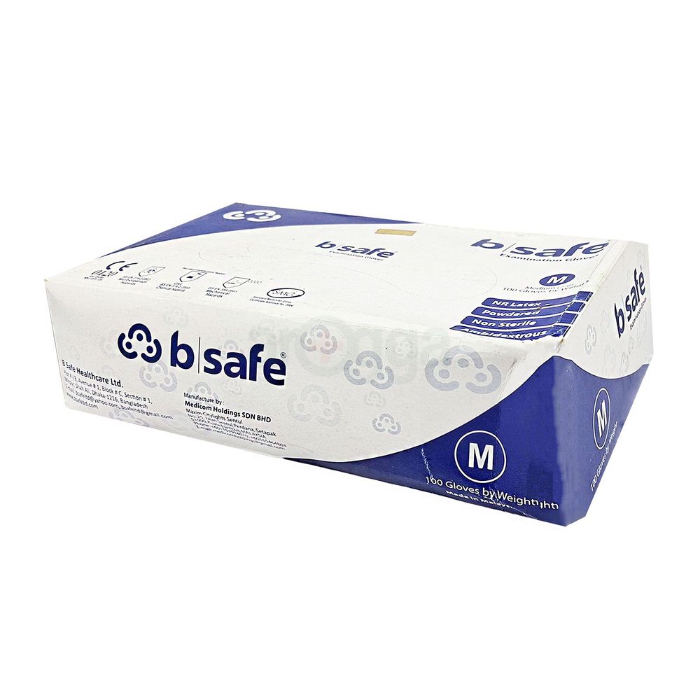 Examination Gloves B Safe Size-M  