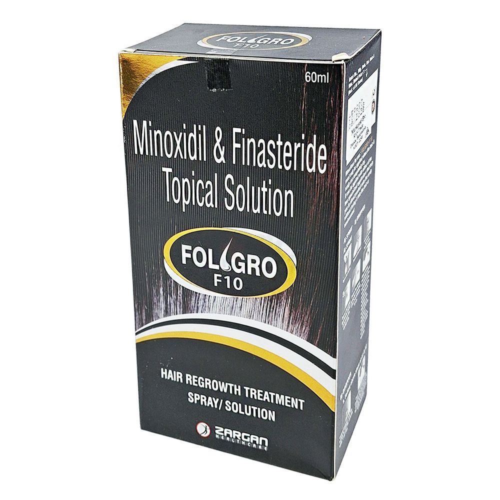 Foligro F10 Hair Regrowth Treatment Spray/Solution 60ml  