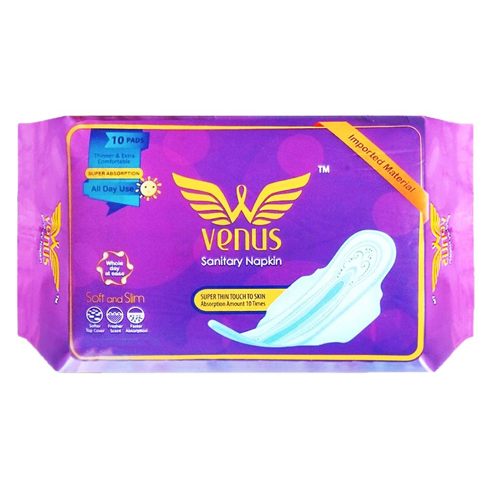 Venus Sanitary Napkin 10 Pads  