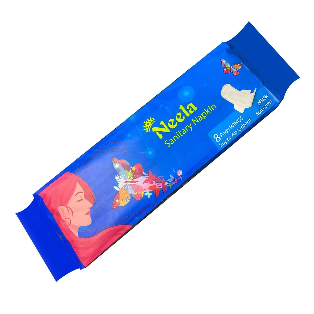 Neela Sanitary Napkin 8 Pads Wings  