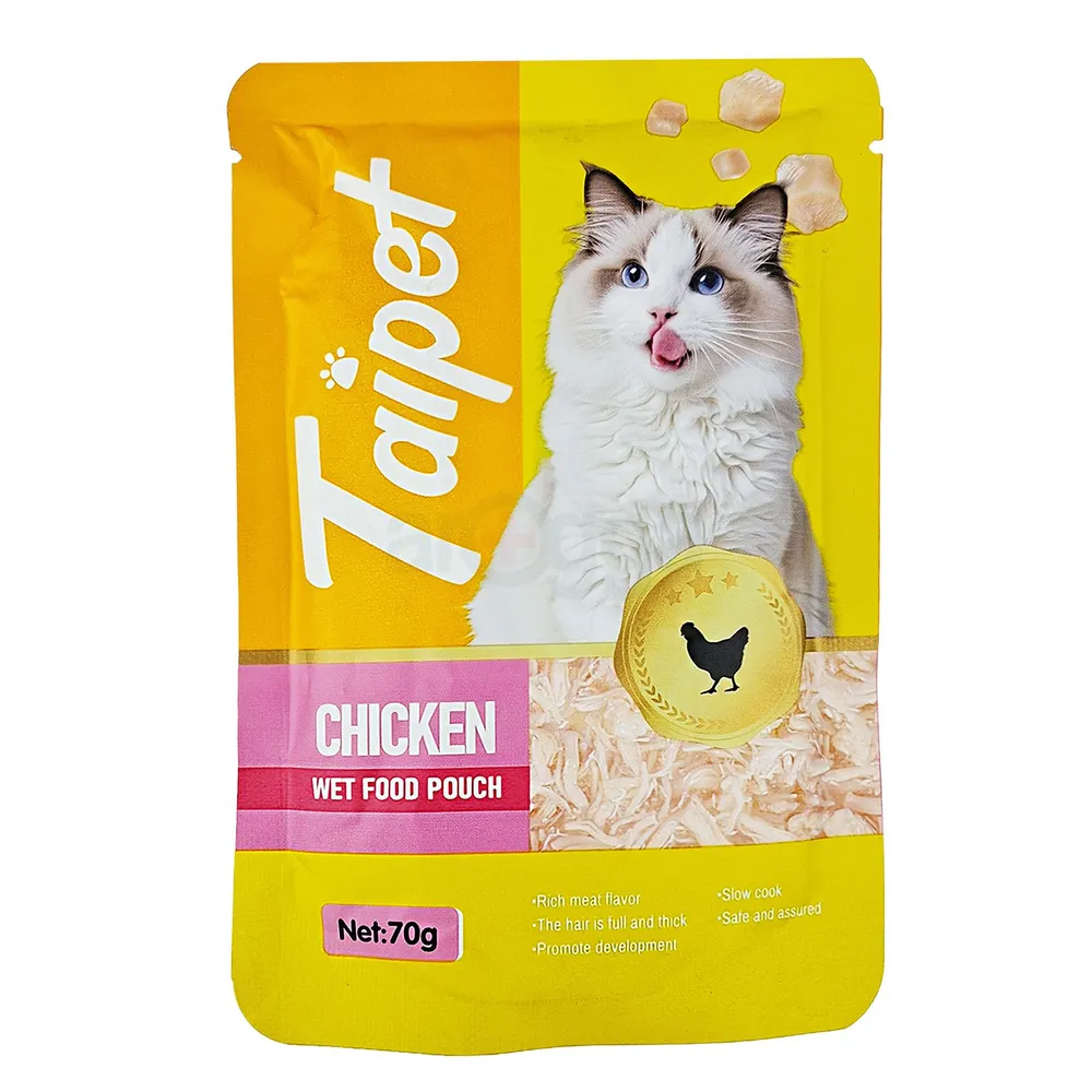Taipet Pouch For All Cats Chicken 70gm  