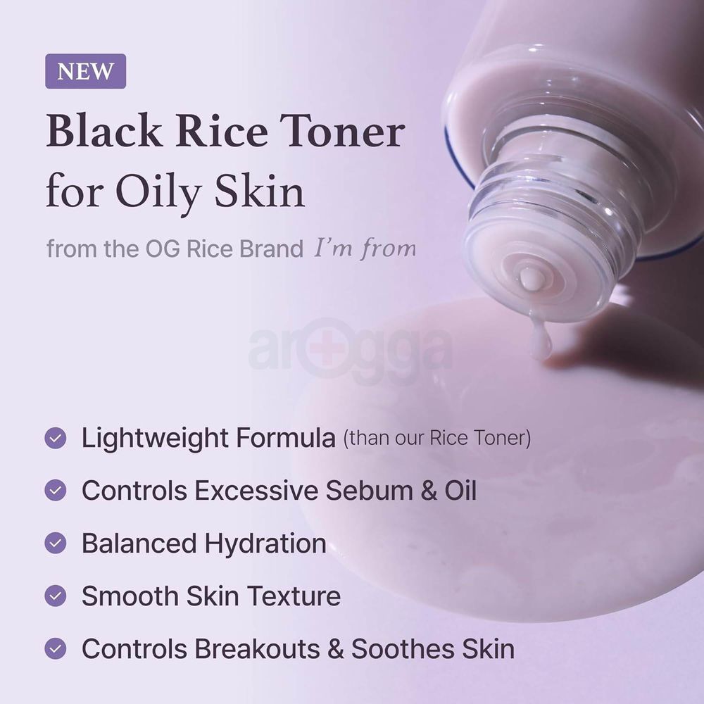I'm from Black Rice Toner   