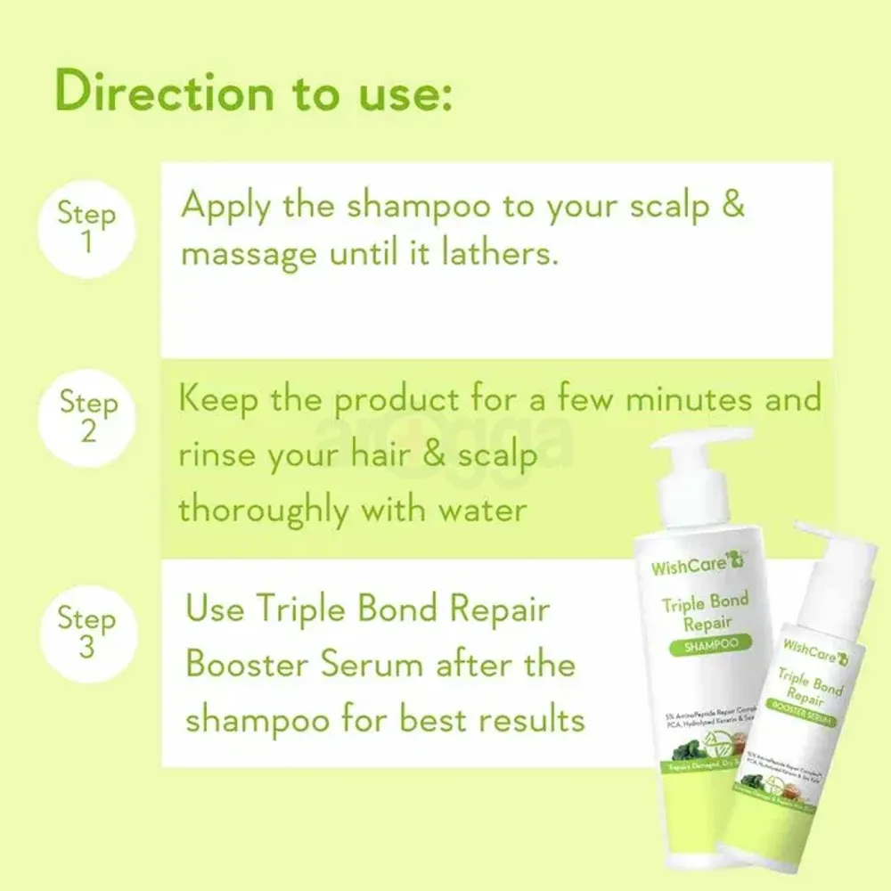 Wishcare Triple Bond Repair Shampoo  