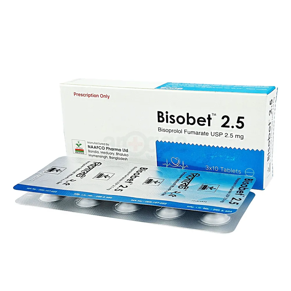 Bisobet 2.5 2.5mg tablet