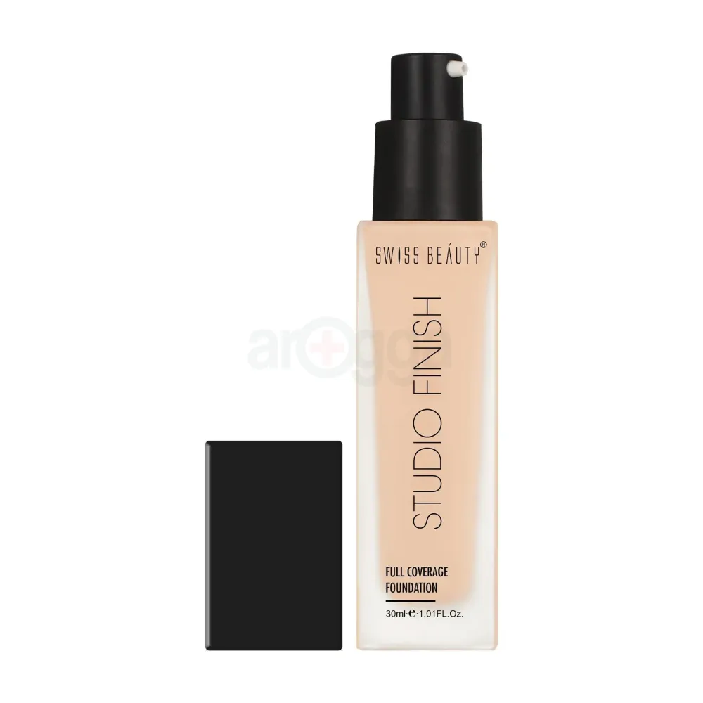 Swiss Beauty Studio Finish Fully Coverage Foundation - 01 Ivory Rose  