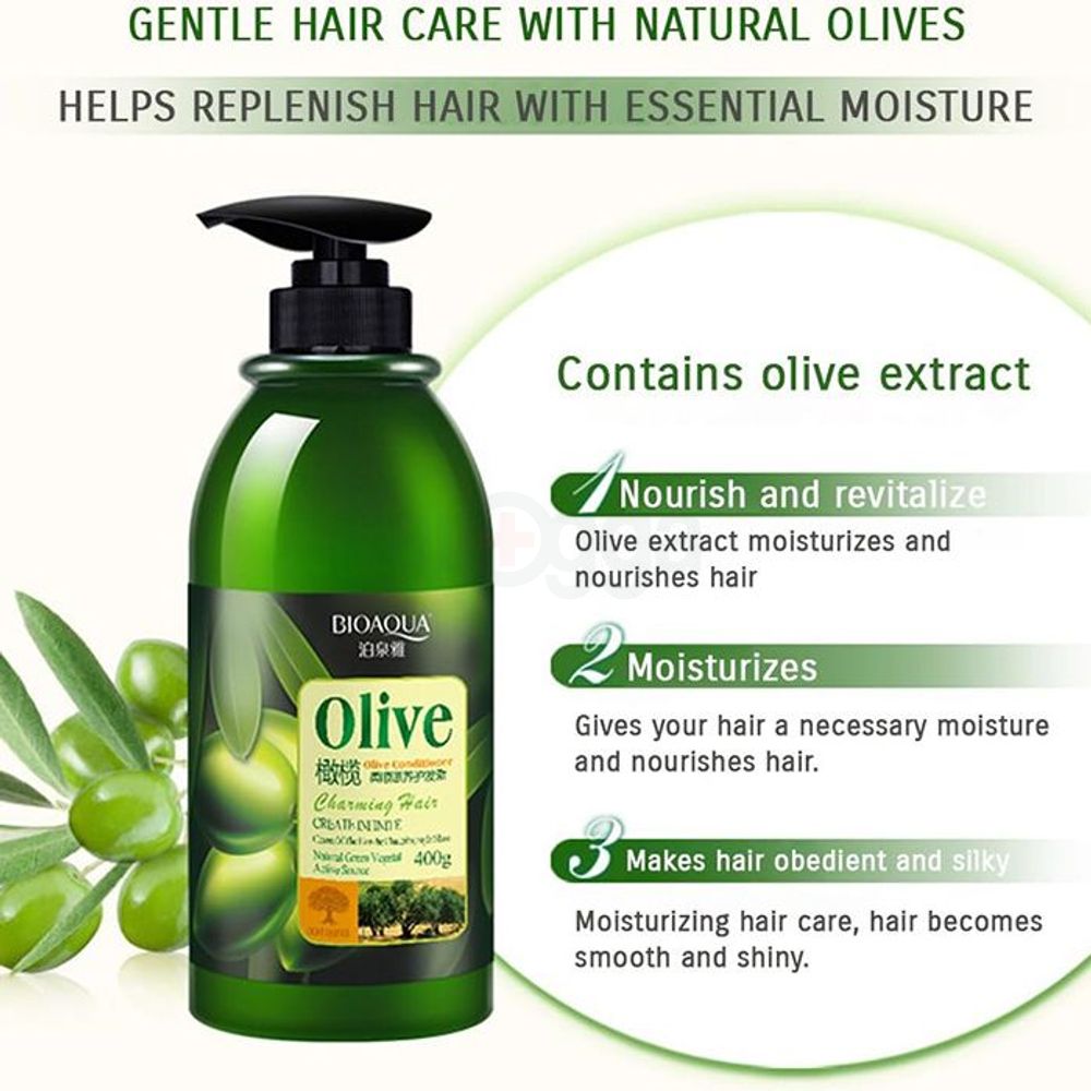 Bioaqua Olives Smooth Moisture Conditioner 400g  