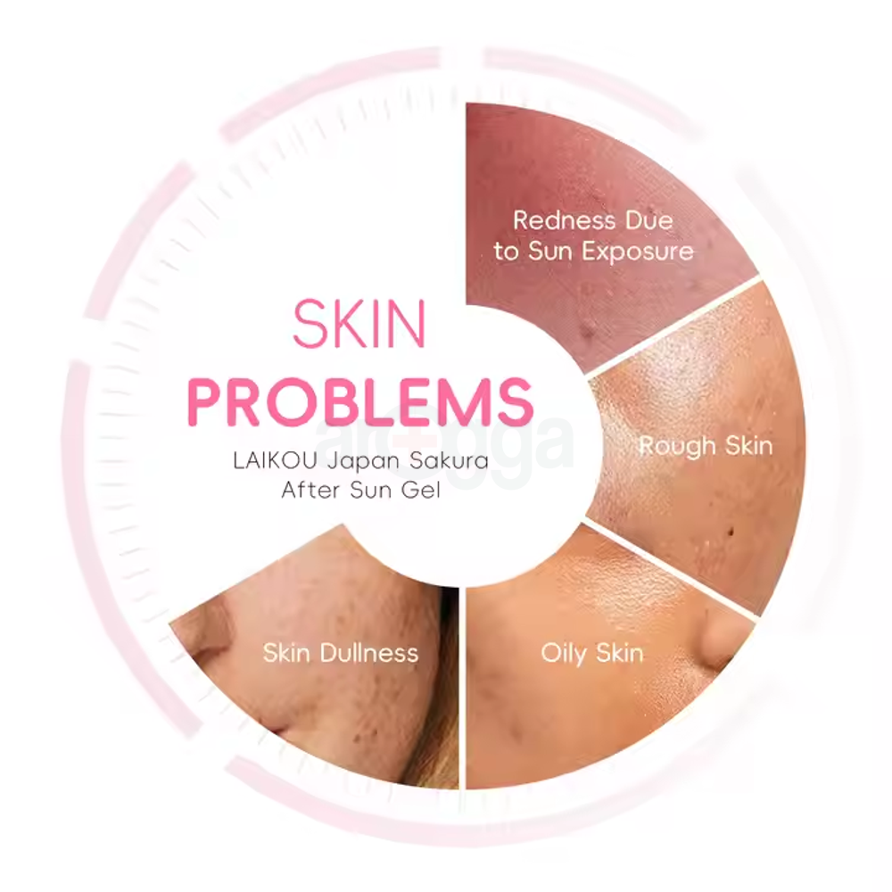 Laikou Japan Sakura After Sun Gel 50g  