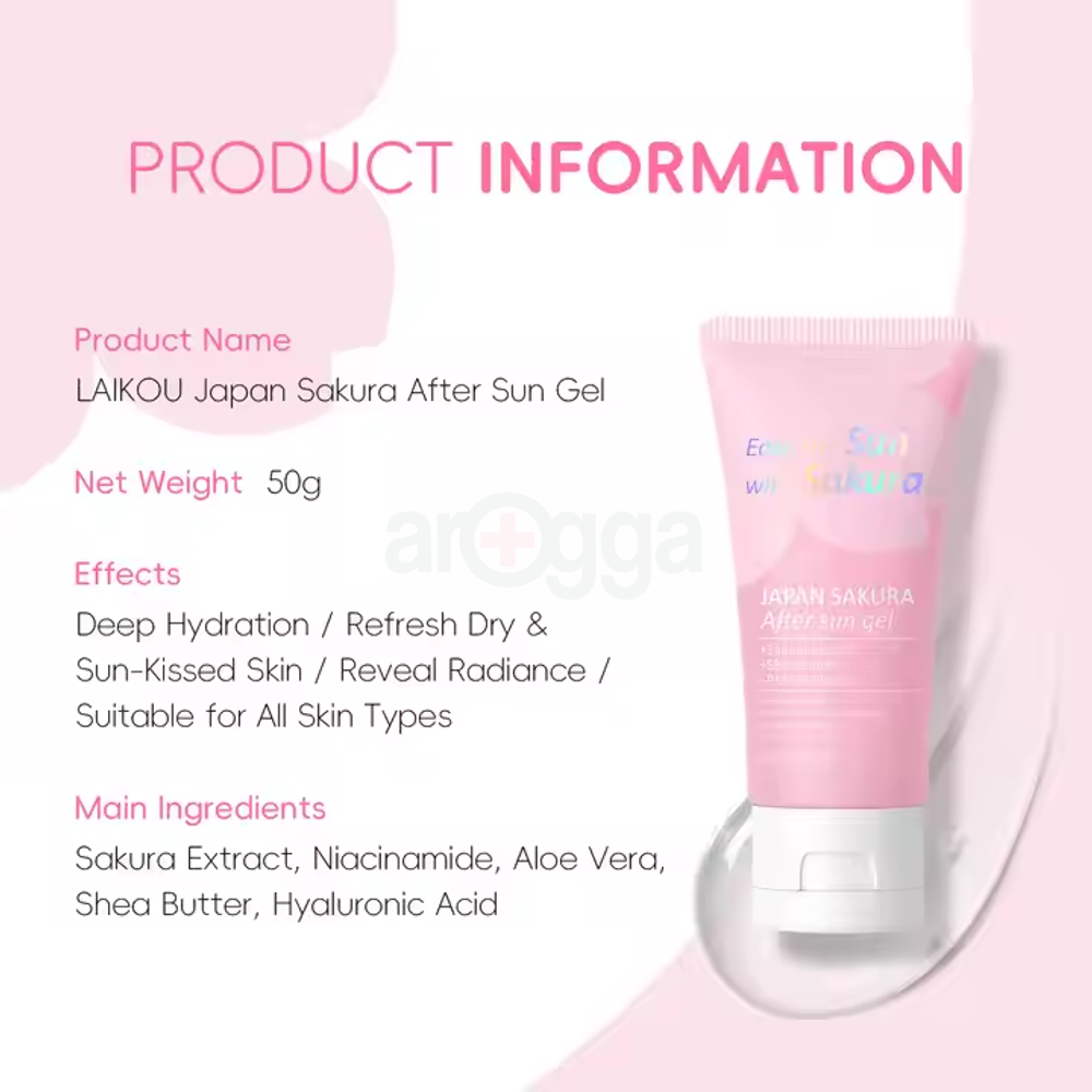 Laikou Japan Sakura After Sun Gel 50g  