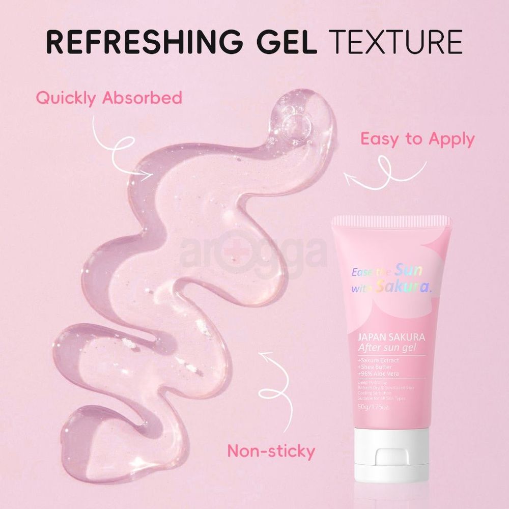 Laikou Japan Sakura After Sun Gel 50g  