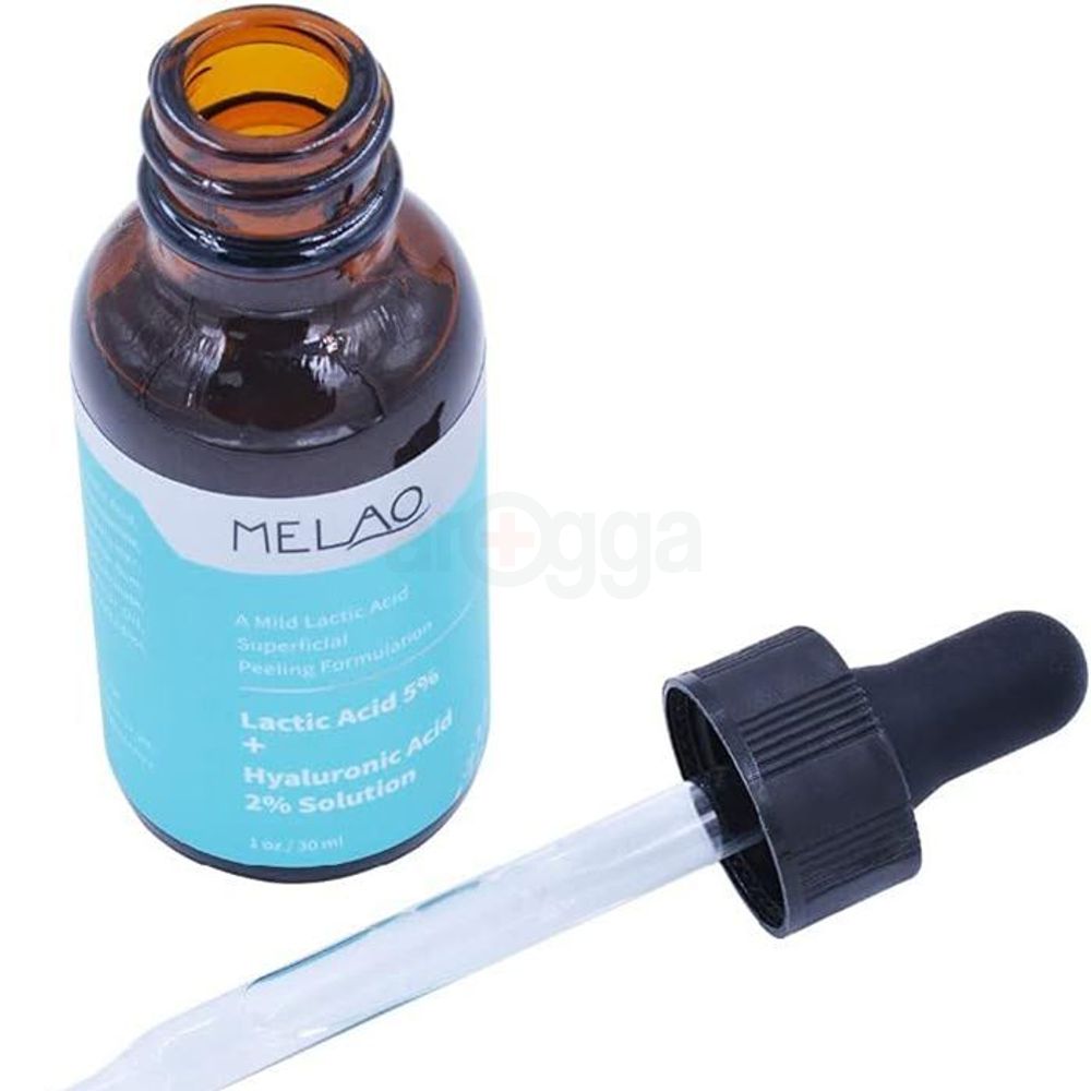Melao Lactic Acid 5% + Hyaluronic Acid 2% Solution 30ml  