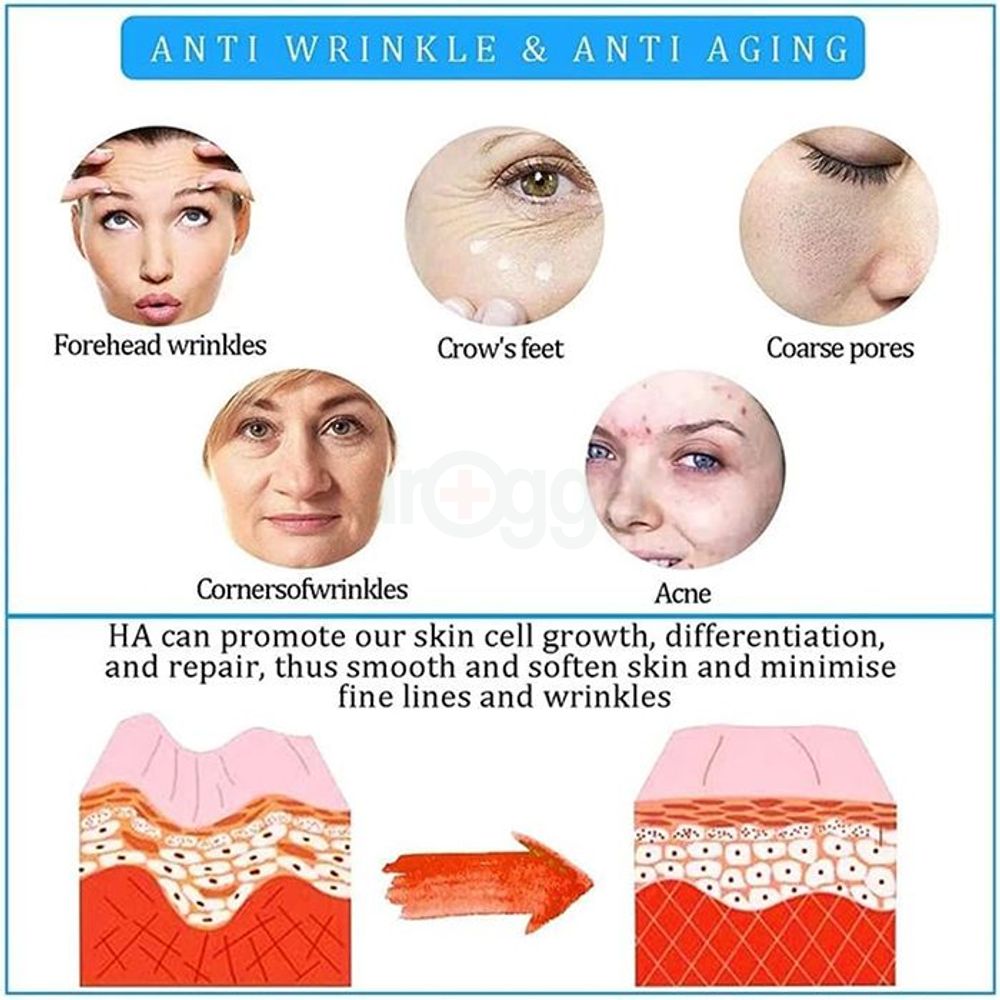 Melao Lactic Acid 5% + Hyaluronic Acid 2% Solution 30ml  