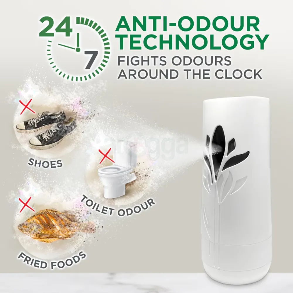 Air Wick Freshmatic Lavender Essential Oil Automatic Spray 250ml (Free Refill & Battery)  