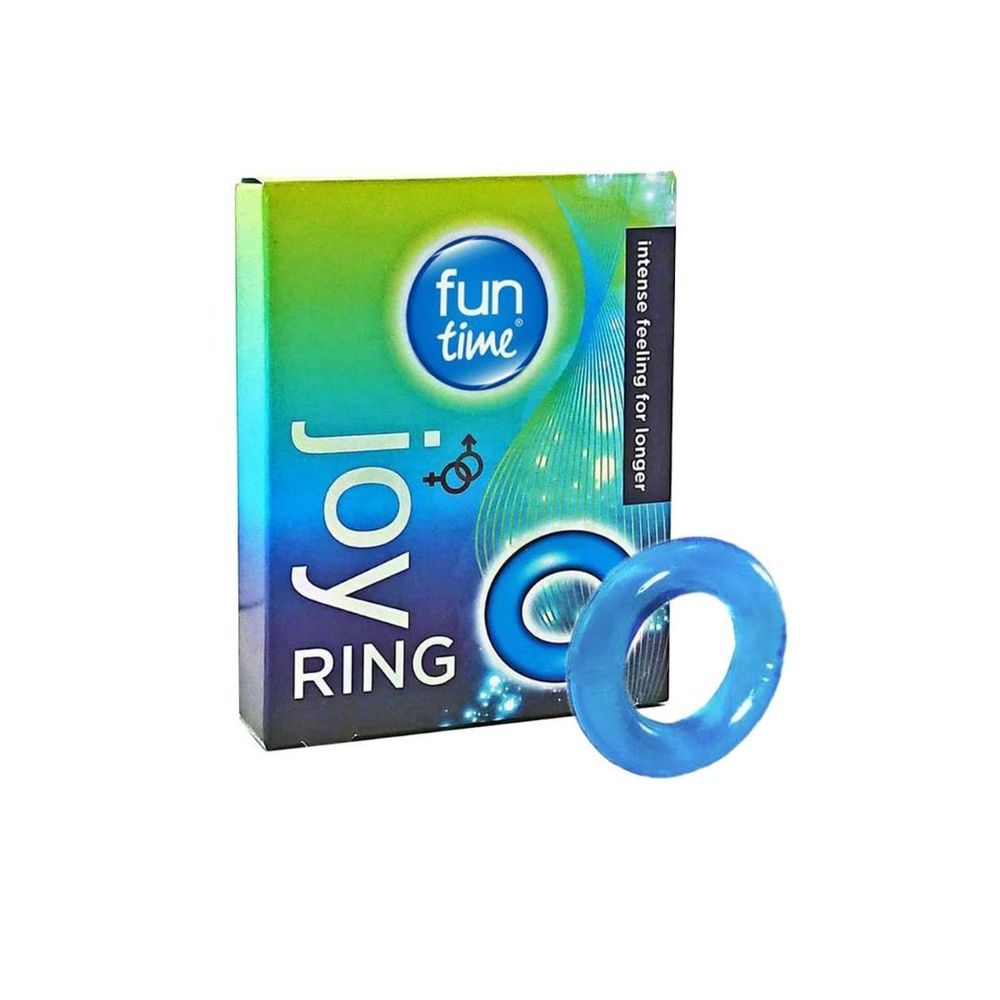 Fun Time Blue Joy Ring Stimulator intense Feel Play Time Longer  