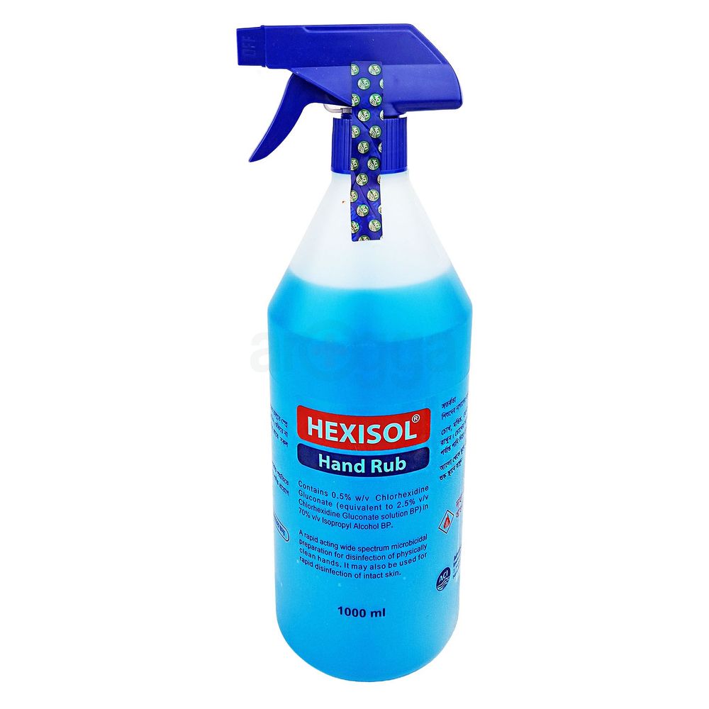 Hexisol Hand Rub Trigger Spray 1000ml 1000ml hand_rub