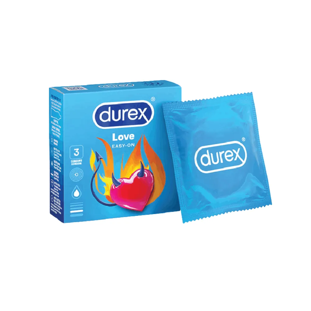 Durex Love Easy On Condom - 3Pcs Pack (UK)  