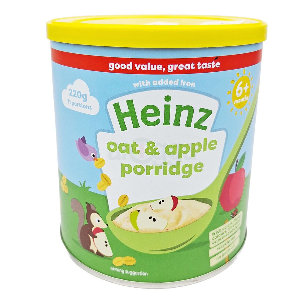 Heinz Oat & Apple Baby Food Porridge 6+ Months 220gm  